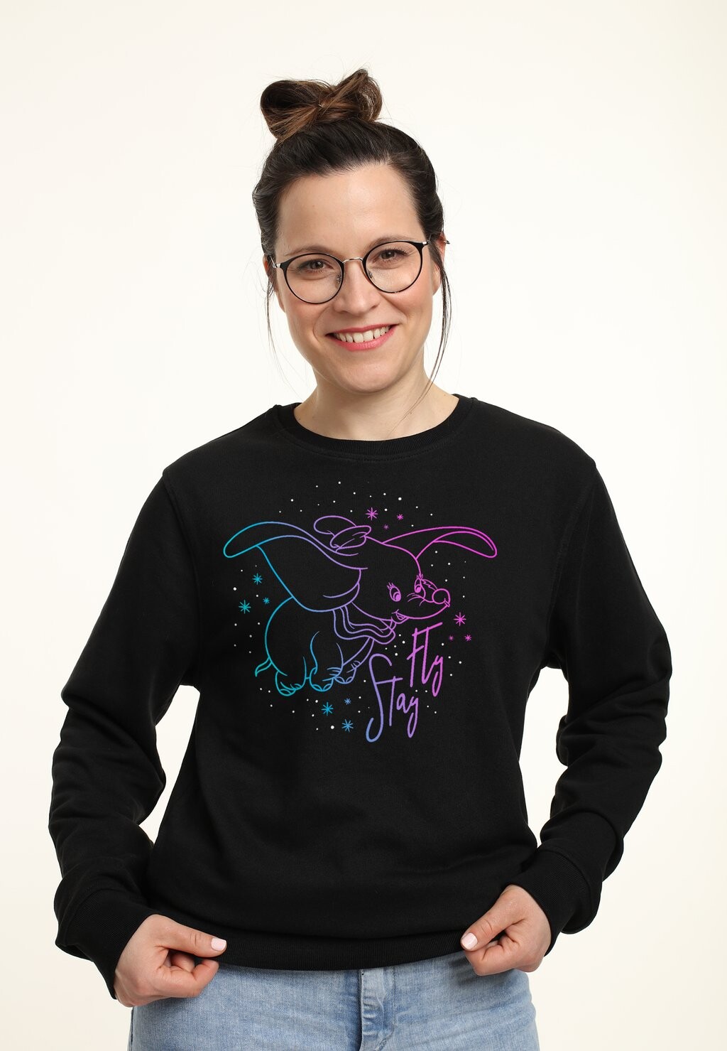 

Толстовка STAY FLY DUMBO Disney, черный