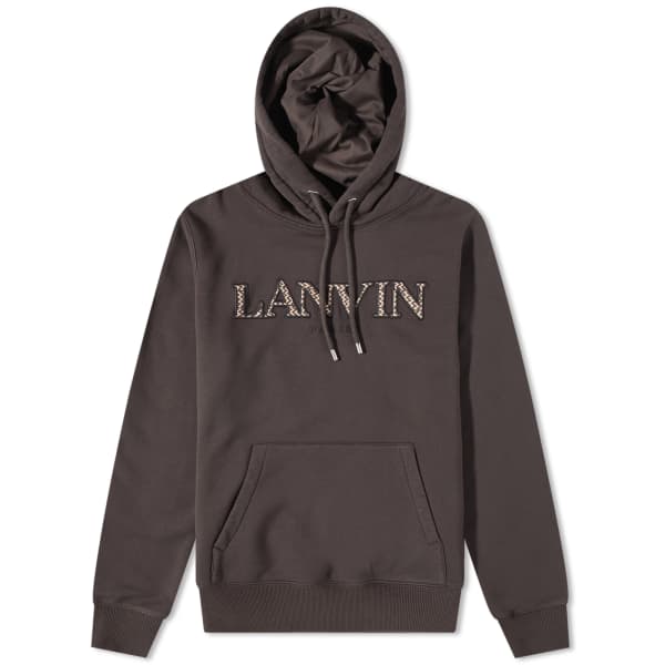 

Толстовка с капюшоном Curb Popover Lanvin, черный