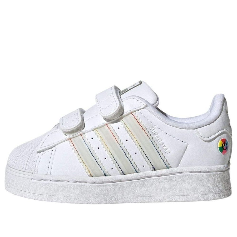 

Кроссовки (TD) adidas Superstar LED Light 'White', белый