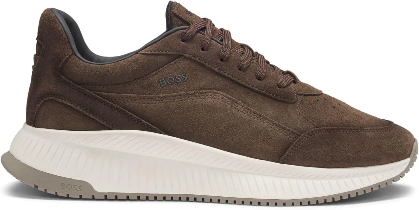 Мужские кроссовки BOSS Ttnm Evo_Runn_sdwxbr 10214574, Dark Brown