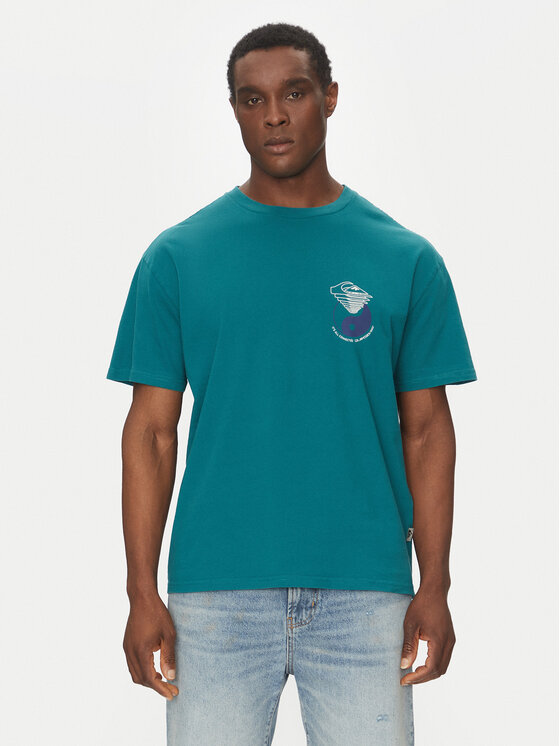 

Футболка обычного кроя EQYZT08033 Quiksilver, зеленый