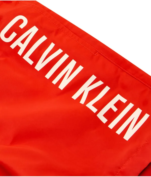 Пляжные шорты Regular fit Calvin Klein Swimwear, оранжевый — фото 3