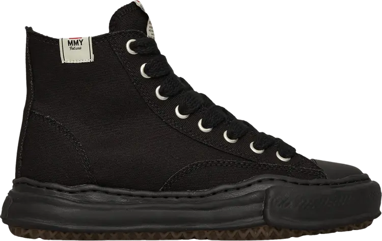 

Кроссовки Maison Mihara Yasuhiro Peterson OG Sole Canvas High 'Black', черный