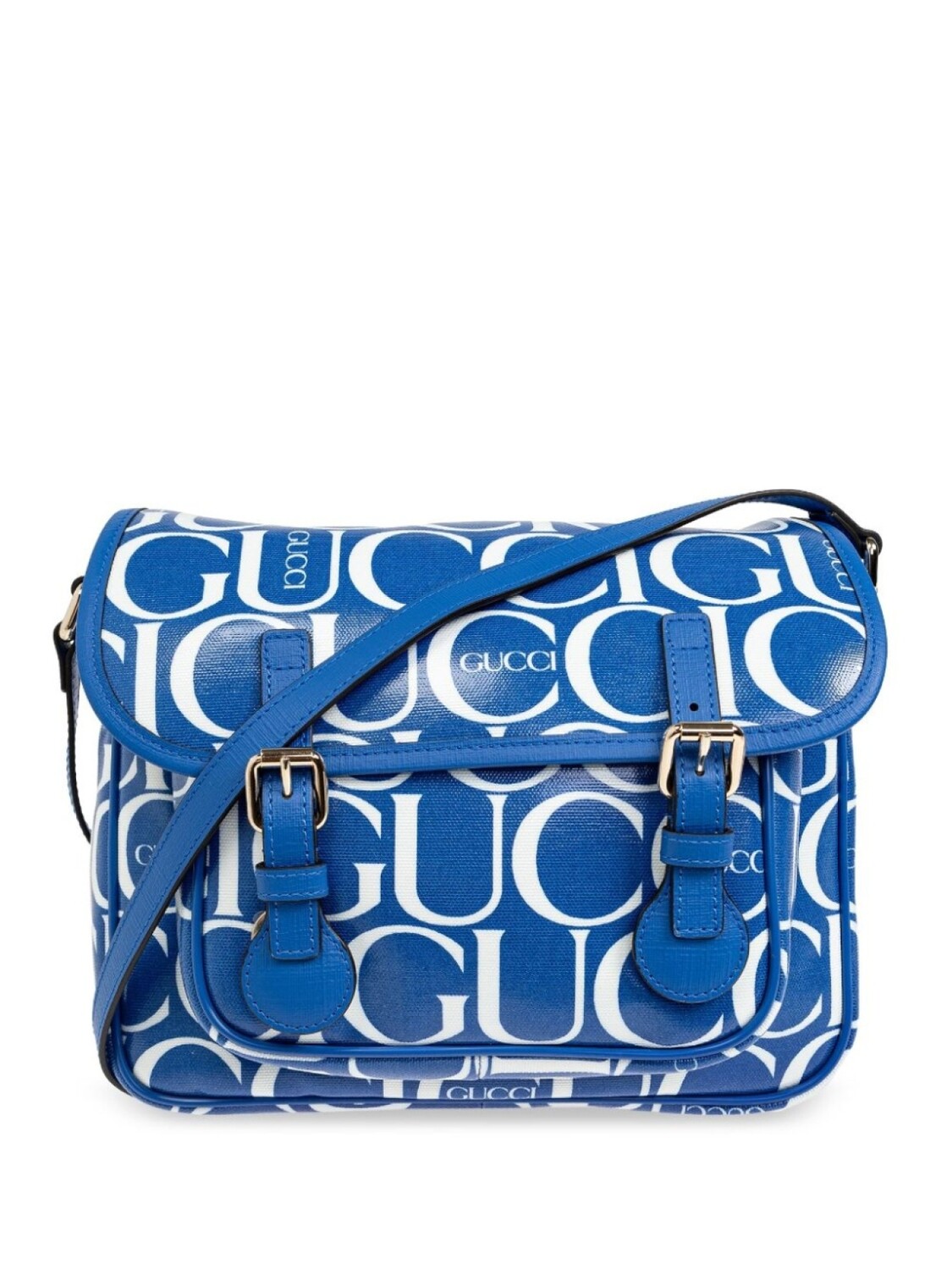 

Gucci Kids сумка через плечо с логотипом, синий