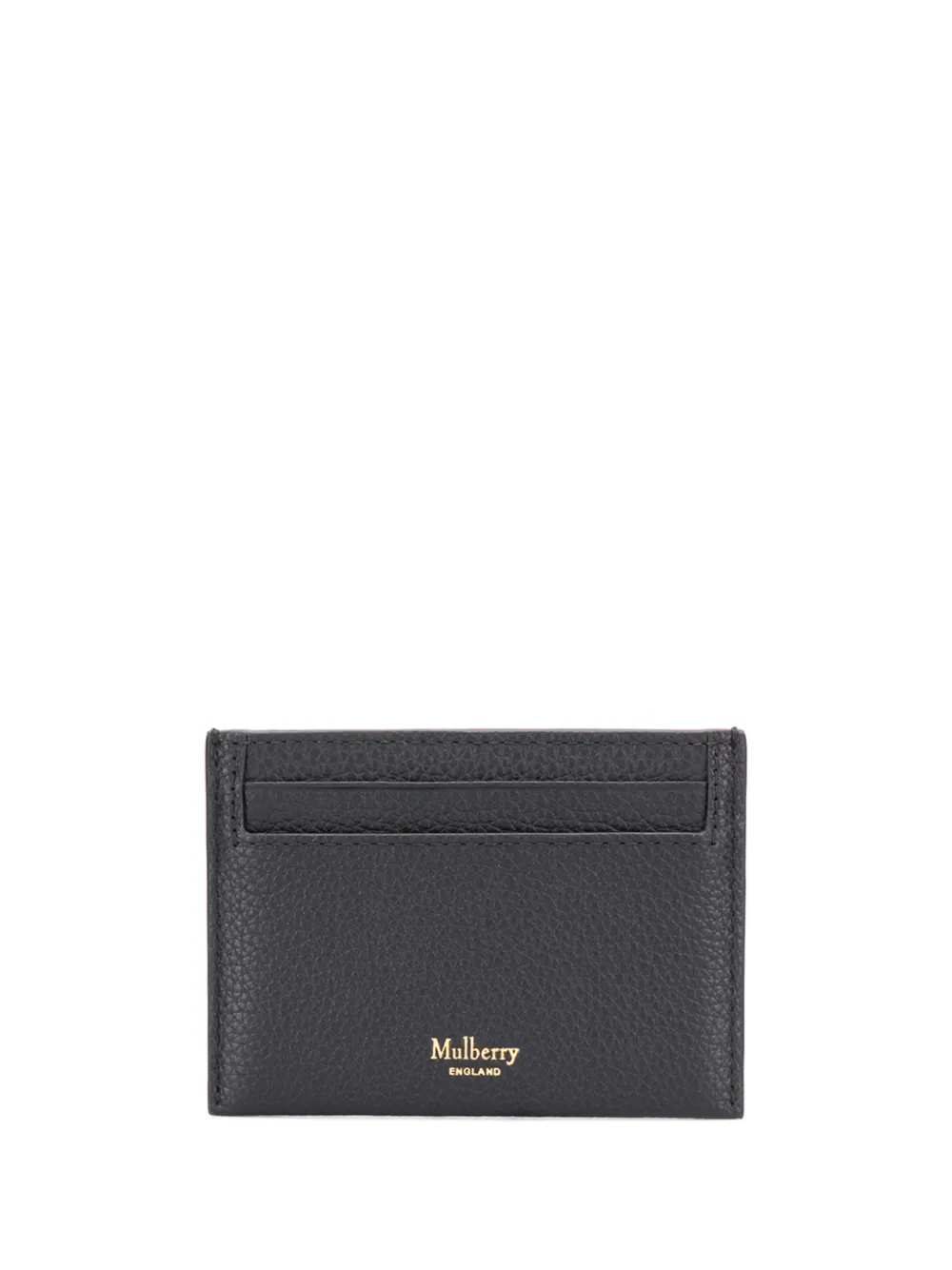 

Кардхолдер с тиснением логотипа Mulberry, черный