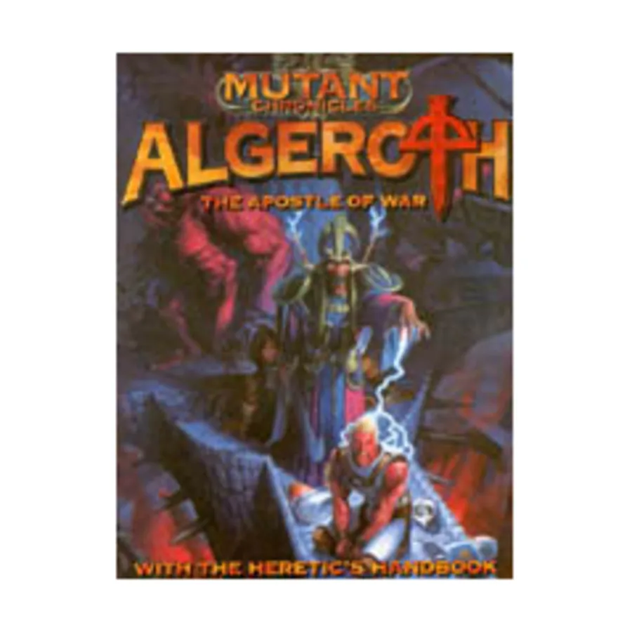 

Algeroth - The Apostle of War, Mutant Chronicles (Target Games), мягкая обложка