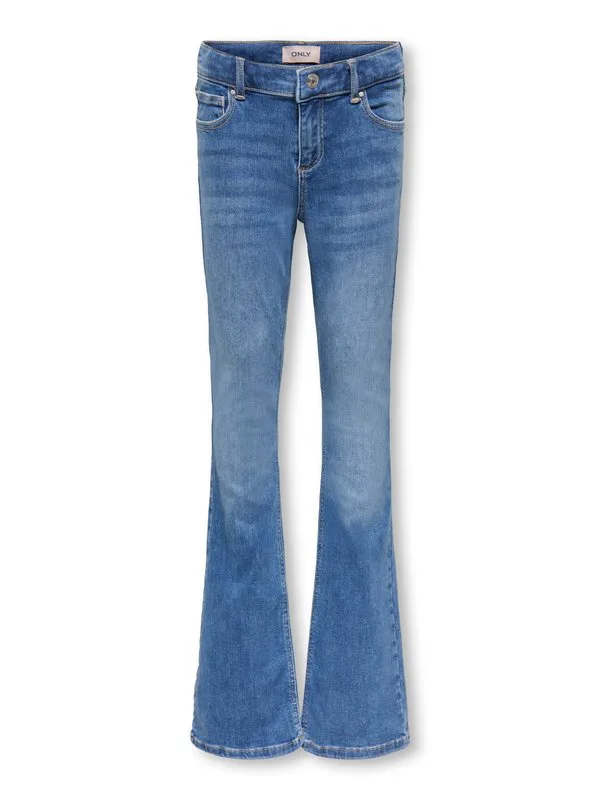Расклешенные джинсы kogblush ausgestellt Only Girls, Medium Blue Denim — фото 2