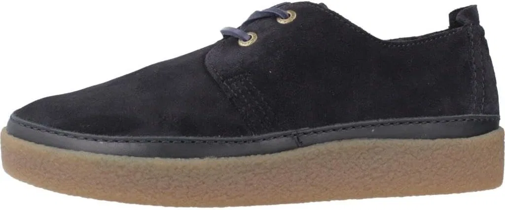 Clarks - Мужские низкие туфли Clarkwood, Black Wlined Lea. — фото 2