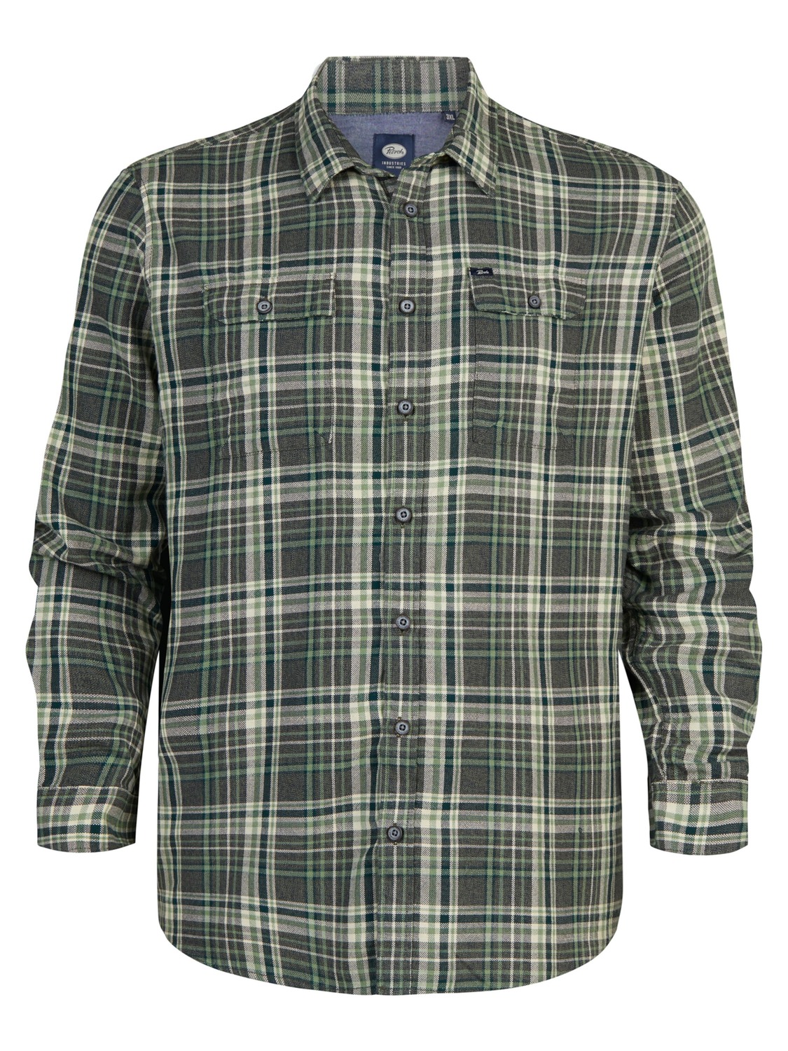 

Petrol Industries Рубашка на пуговицах 'Bristol' Regular fit в цвете Green, Pastel Green, Dark Green