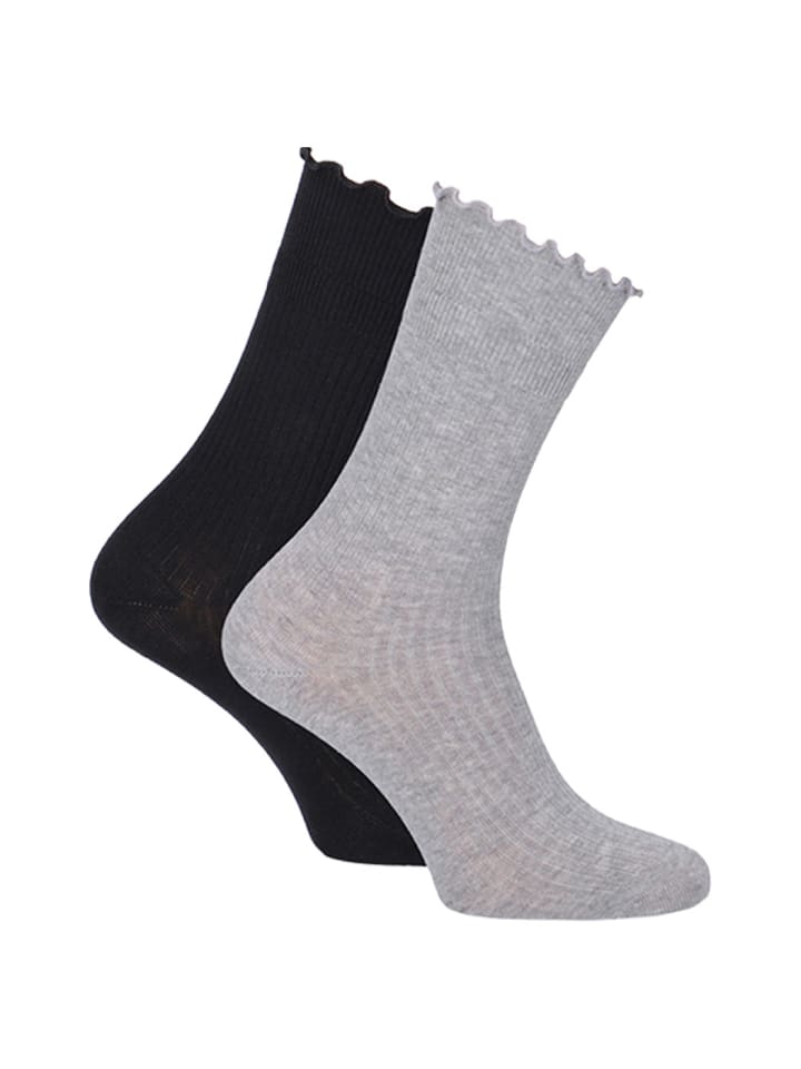 

Носки Tamaris, цвет black und grau
