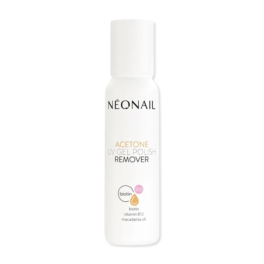 

Жидкость для снятия лака aceton uv nail polish remover Neonail, объем 100 мл