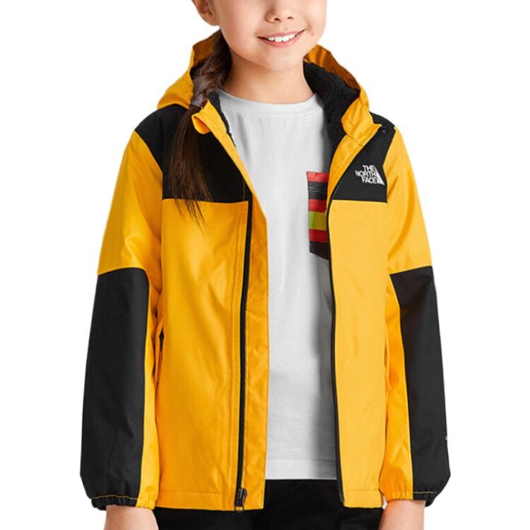 Детская куртка для активного отдыха The North Face, желтый — фото 2
