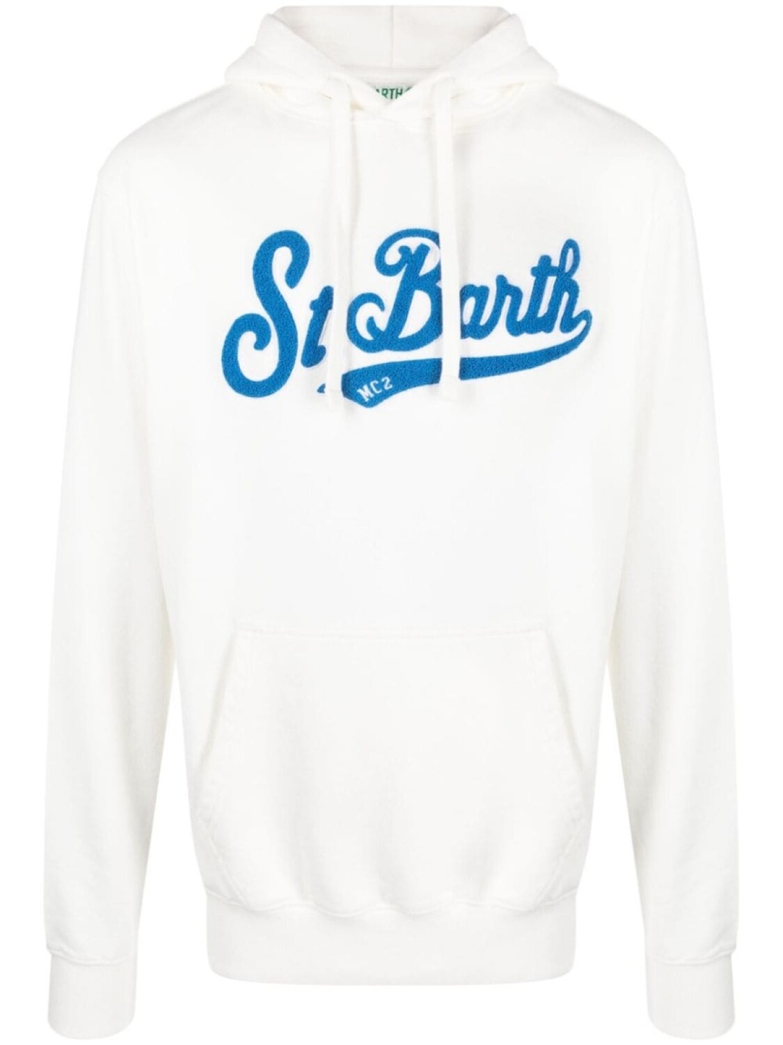 

MC2 Saint Barth худи Tribeca Ski Club из джерси, белый