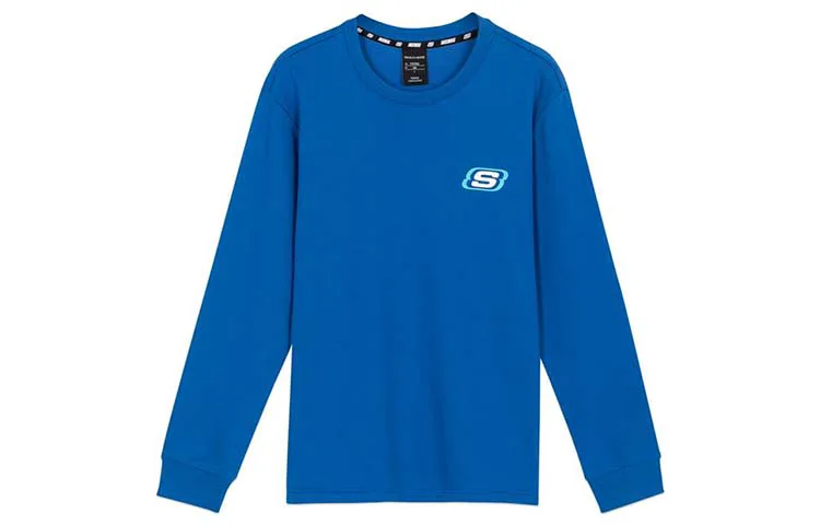 

Skechers Свитшот Unisex Classical Style Blue Crew Neck Moderate Regular, Синий, Skechers Свитшот Unisex Classical Style Blue Crew Neck Moderate Regular