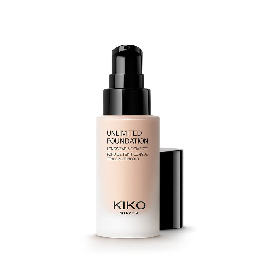 

KIKO Milano, Unlimited Foundation, Жидкая основа стойкого действия 1R 30 мл