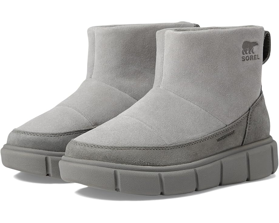 

Ботинки SOREL Kids Sorel Explorer III Slip-On WP, цвет Chrome Grey/Quarry
