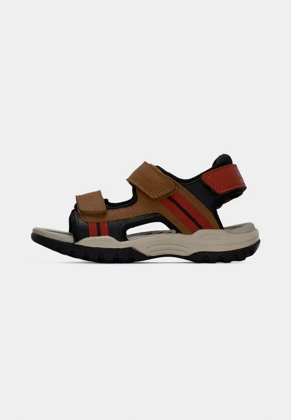 Бореалис, сандалии для мальчика Geox, Light Brown/Rust — фото 2