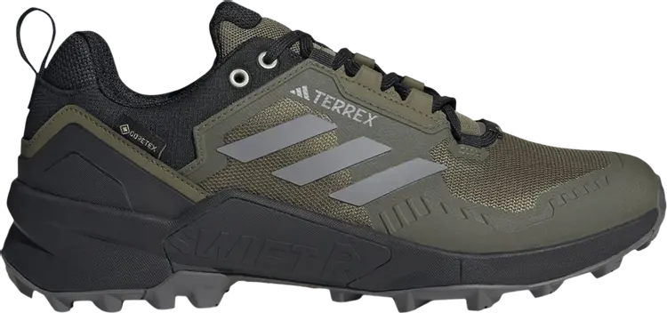 

Кроссовки Terrex Swift R3 GORE-TEX 'Focus Olive Black', зеленый