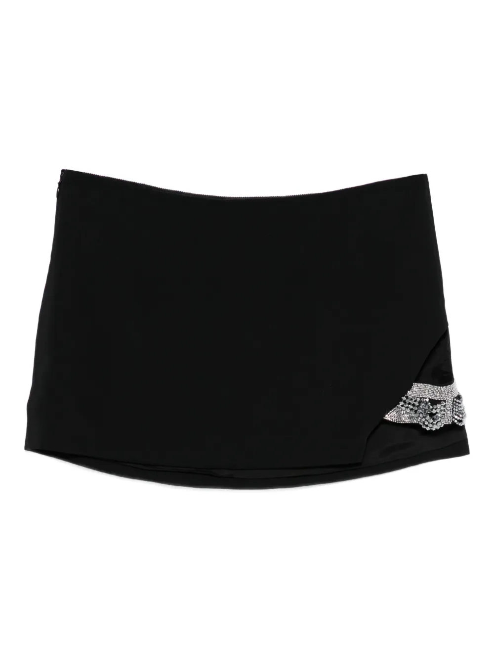 

Декорированная юбка мини Amen, черный