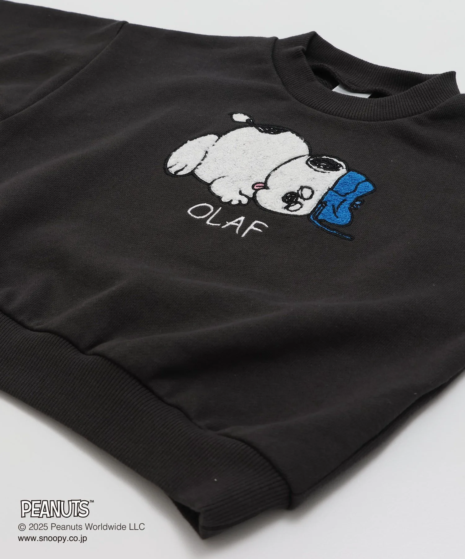 Флисовая толстовка с рисунком арахиса Peanuts, D-Set In/Charcoal — фото 4