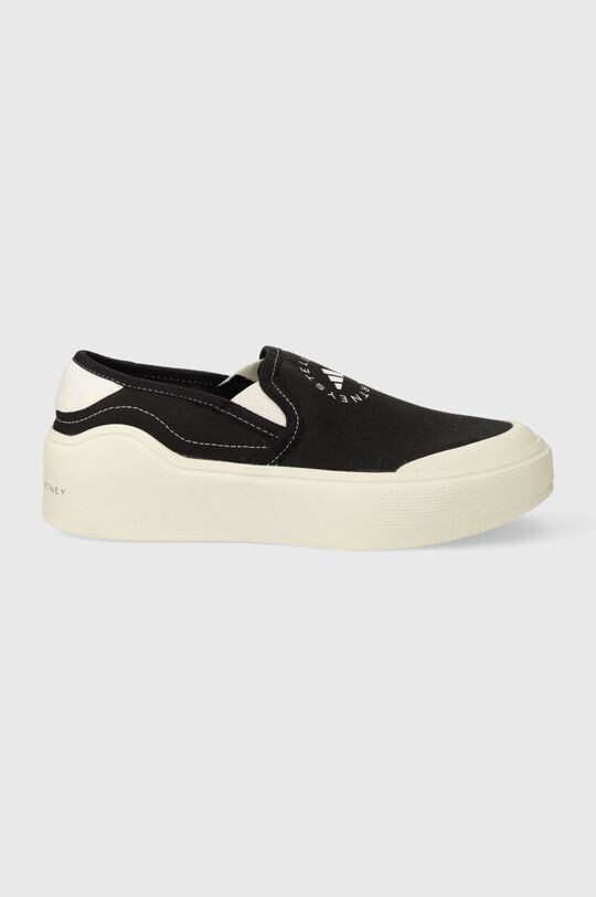 Кроссовки aSMC Court Slip On adidas by Stella McCartney, черный