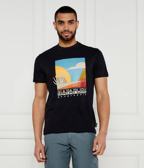

Футболка s-arbia Regular fit Napapijri, черный