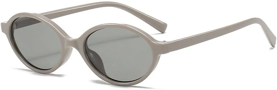 

Модные маленькие овальные солнцезащитные очки для женщин, классические винтажные солнцезащитные очки для мужчин, женские солнцезащитные очки GHVWYX, Coffee