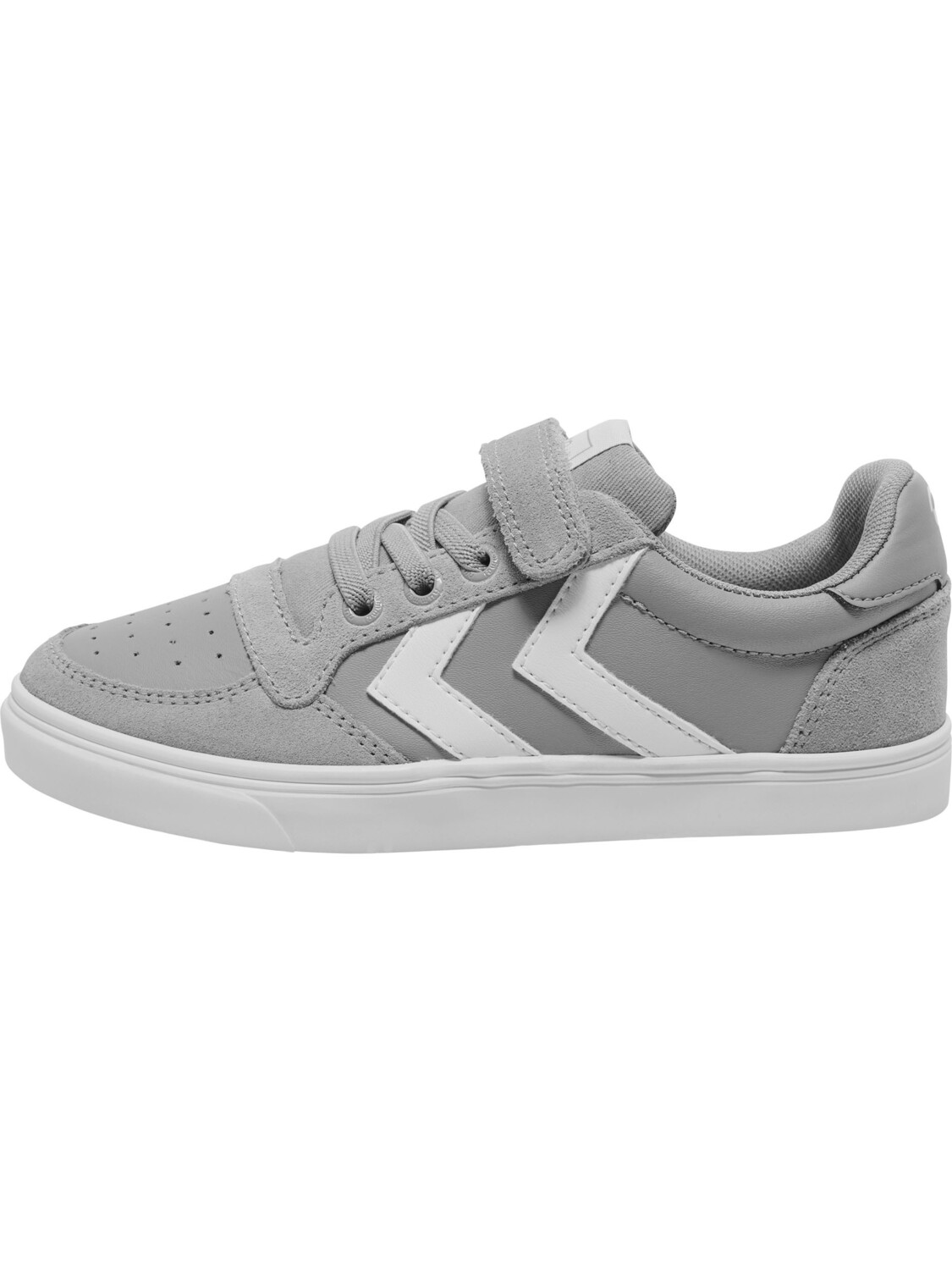 

Низкие кроссовки Hummel Low Slimmer Stadil Leather Low Jr, цвет ALLOY