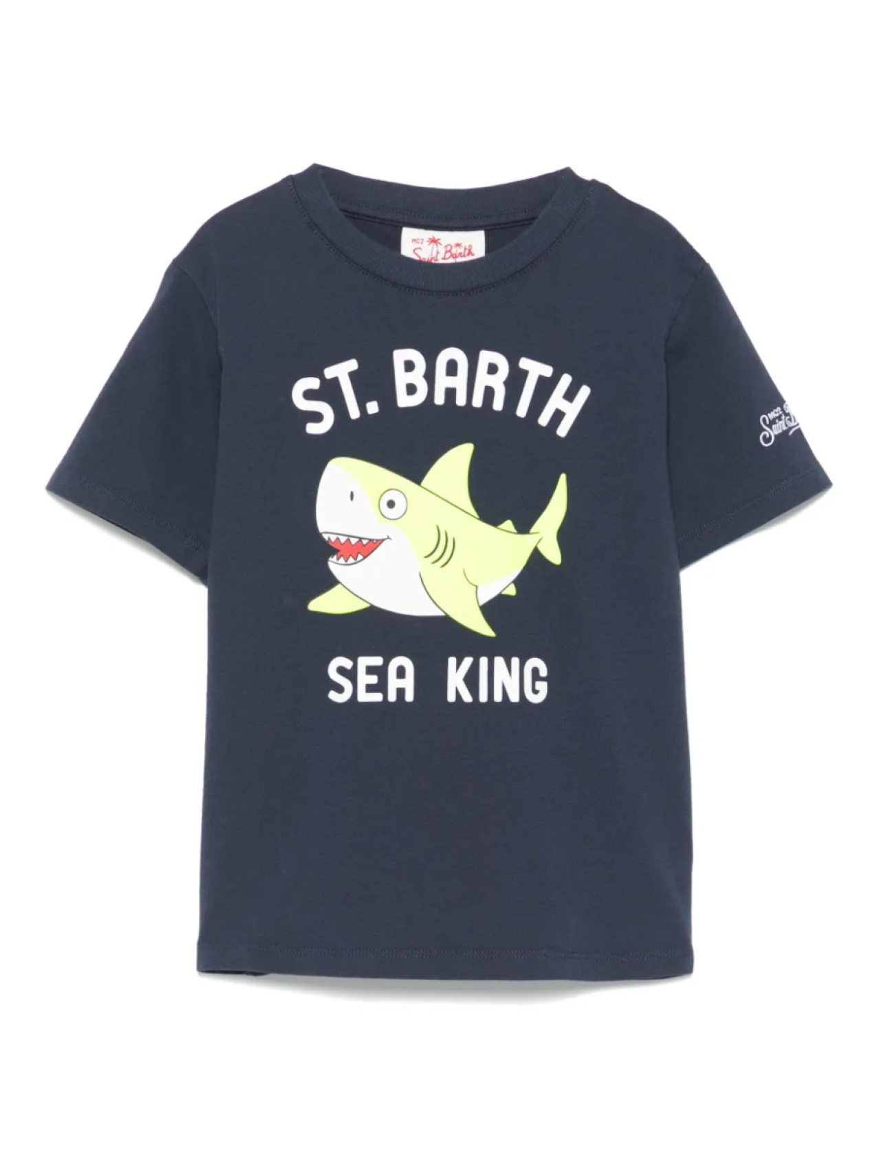 

Футболка с крутой акулой MC2 Saint Barth Kids, синий