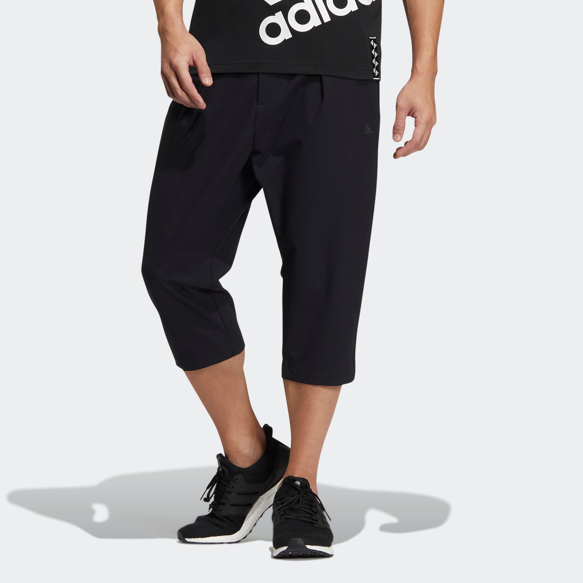 Мужские шорты Adidas CAPRI PNT Casual Black — фото 3