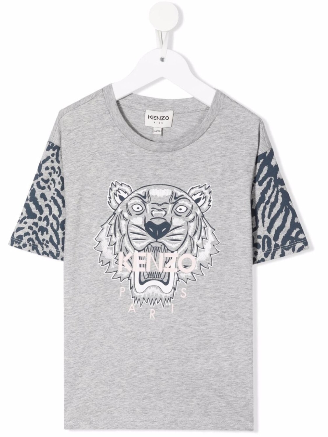 

Kenzo Kids футболка с принтом, серый