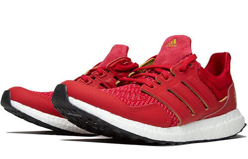 Кроссовки eddie huang x ultra boost Adidas, красный — фото 2