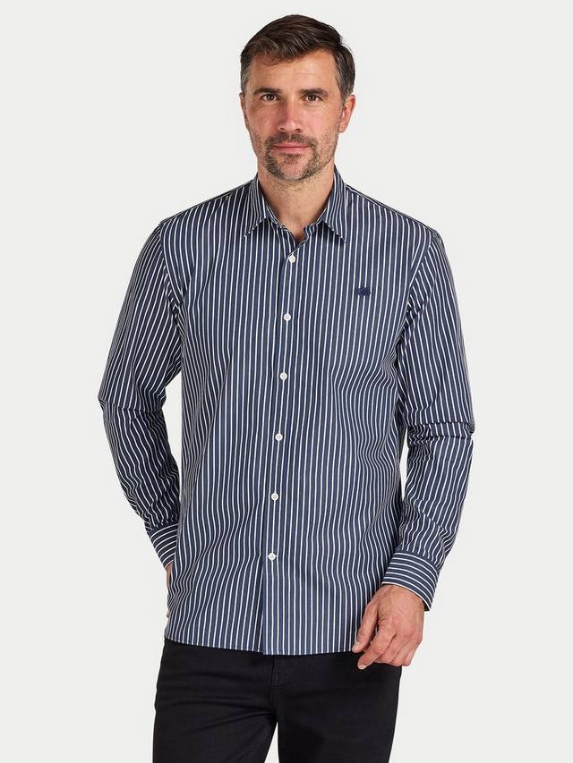 

Рубашка в полоску Class Raging Bull, Navy
