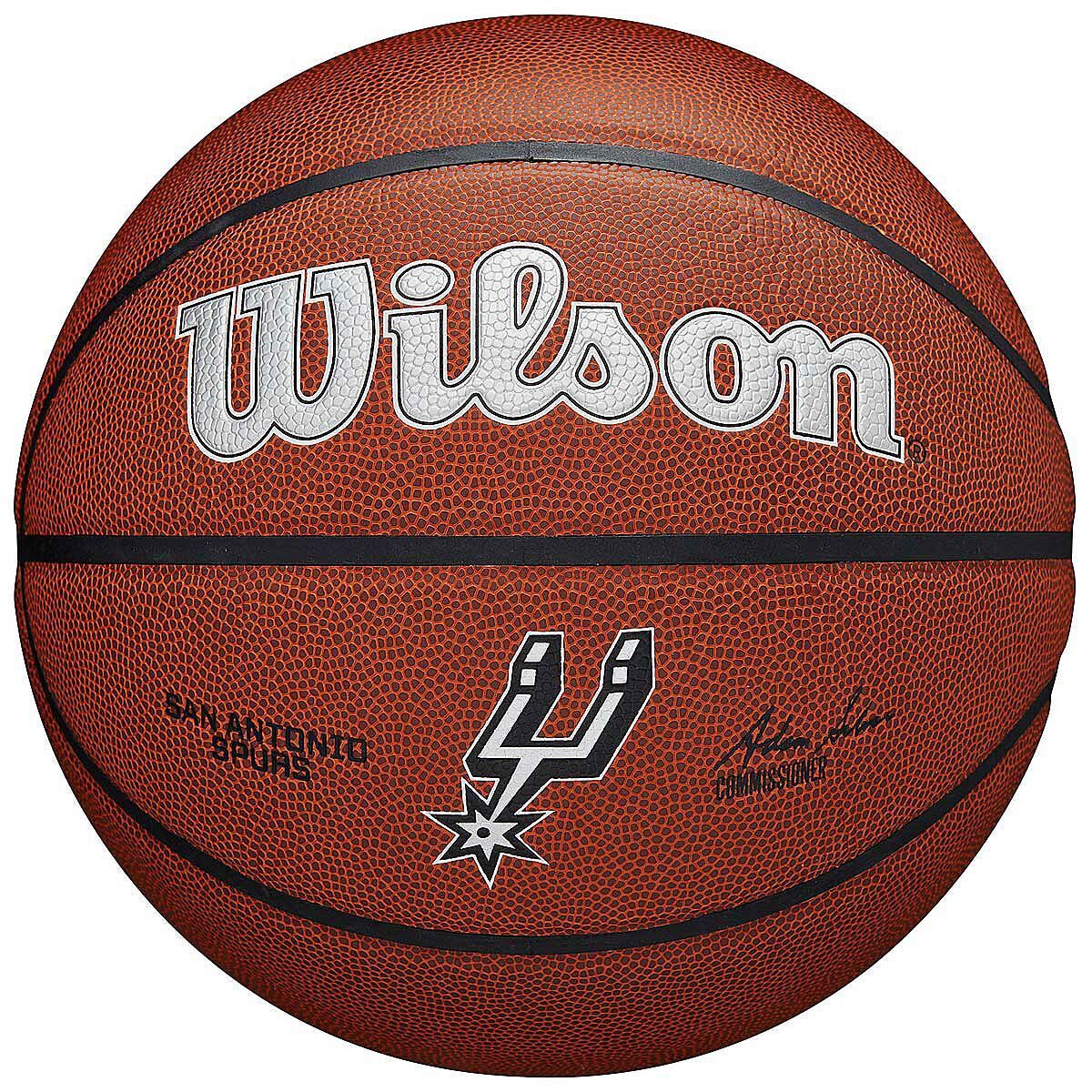 

Баскетбольный мяч NBA San Antonio Spurs Team Alliance Wilson, золотой