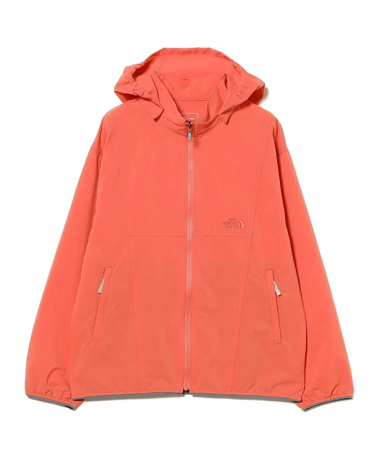 Куртка детская THE NORTH FACE BeFree с UV-защитой и репеллентом, оранжевая, 130-160 см — фото 2