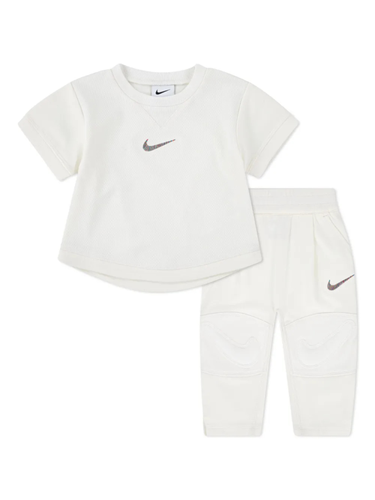 

Детский спортивный костюм из хлопка Nike Nike Kids, белый