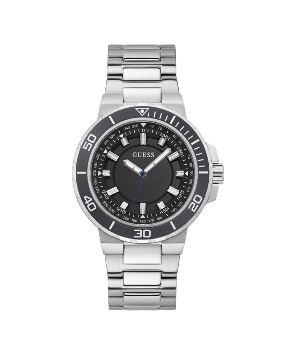 

Мужские часы Track GW0426G1 со стальным и серебряным ремешком Guess, серебро