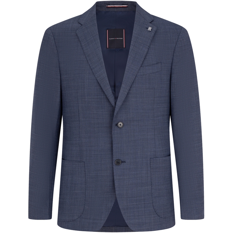 Tommy Hilfiger Мужской деловой костюм темно-синий, Navy Blue 400 — фото 4