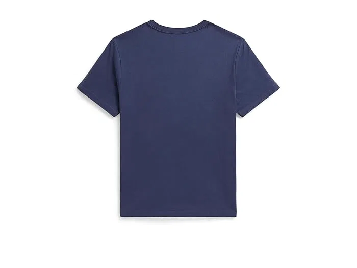 Футболка с принтом хлопок Cotton Jersey Graphic Tee Polo Ralph Lauren Kids, Celadon — фото 2