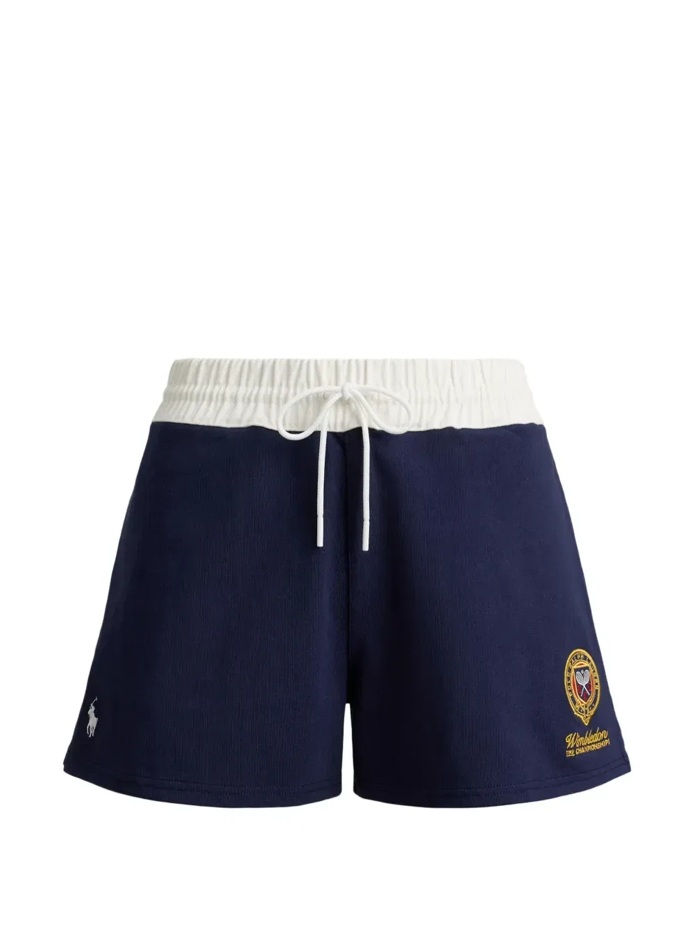 Шорты для регби с нашивкой-эмблемой Wimbledon POLO RALPH LAUREN, синий