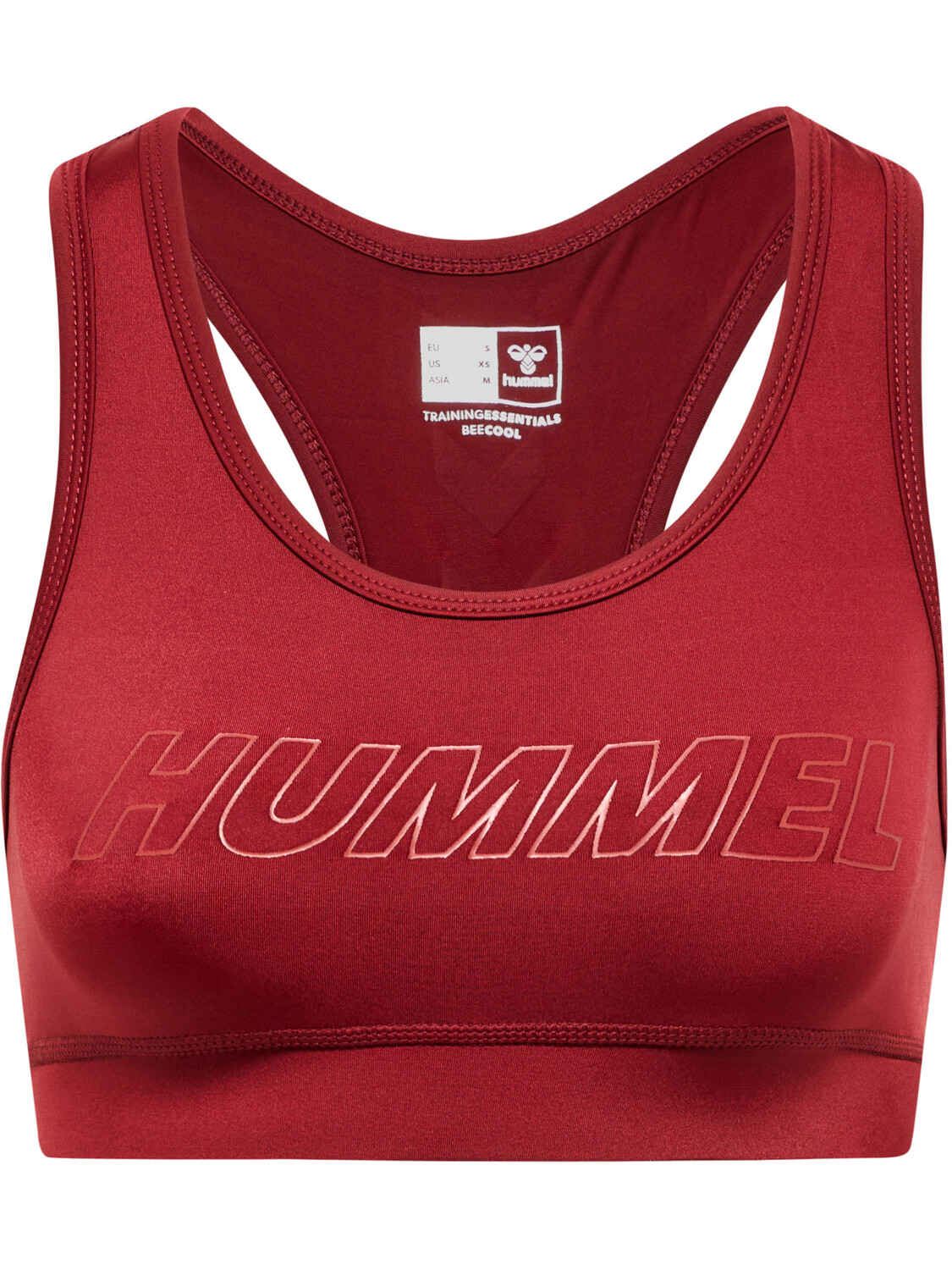 

Бюстгальтер Hummel Sport Bh Hmlte Tola Sports Bra, цвет CABERNET
