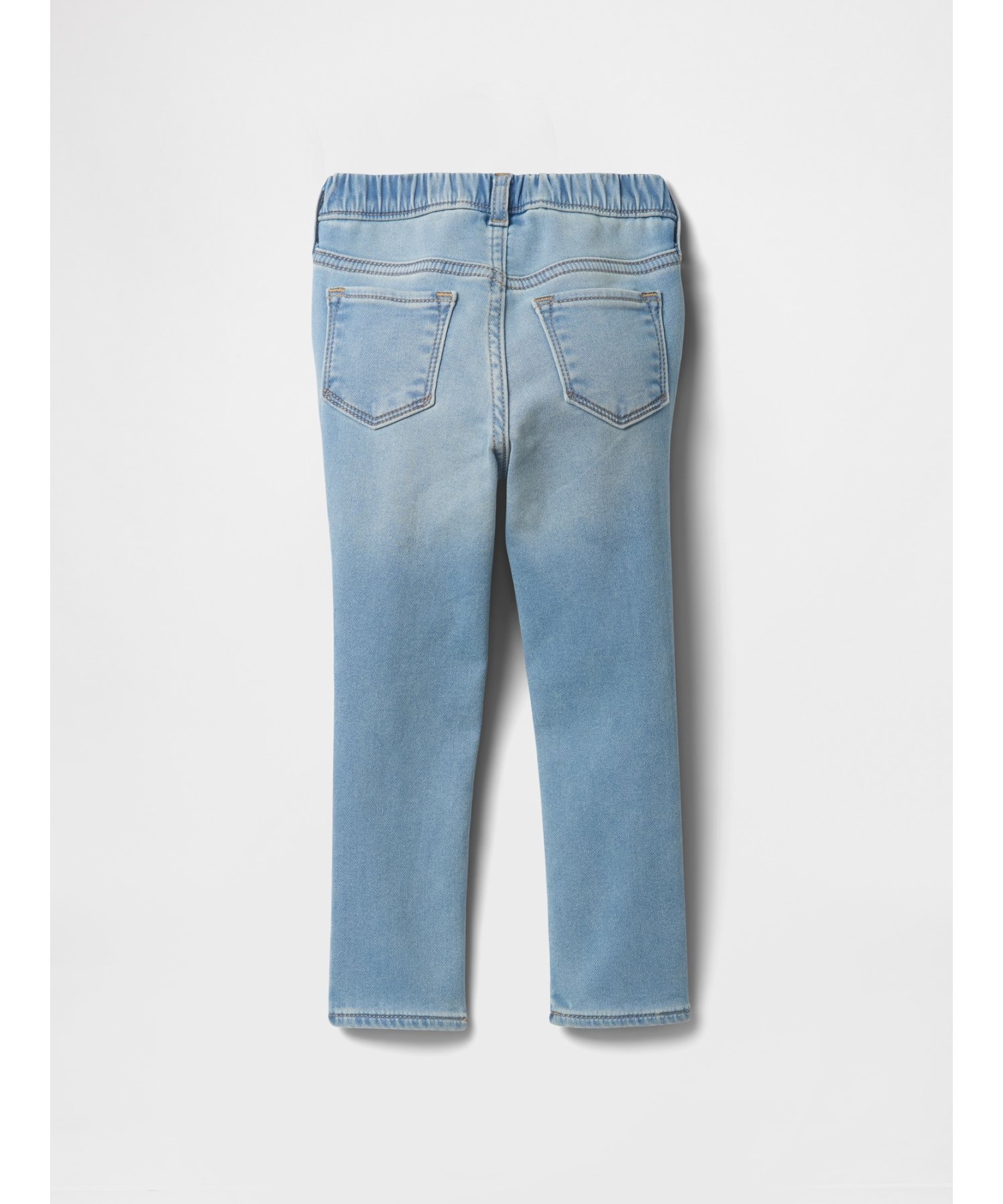 (K)babyGap узкие спортивные штаны-джинсы GAP, LIGHT_WASH — фото 2