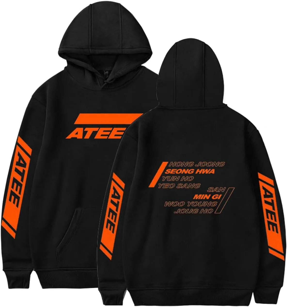 

Толстовка Xkpopfans с капюшоном Wooyoung San Mingi Yeosang