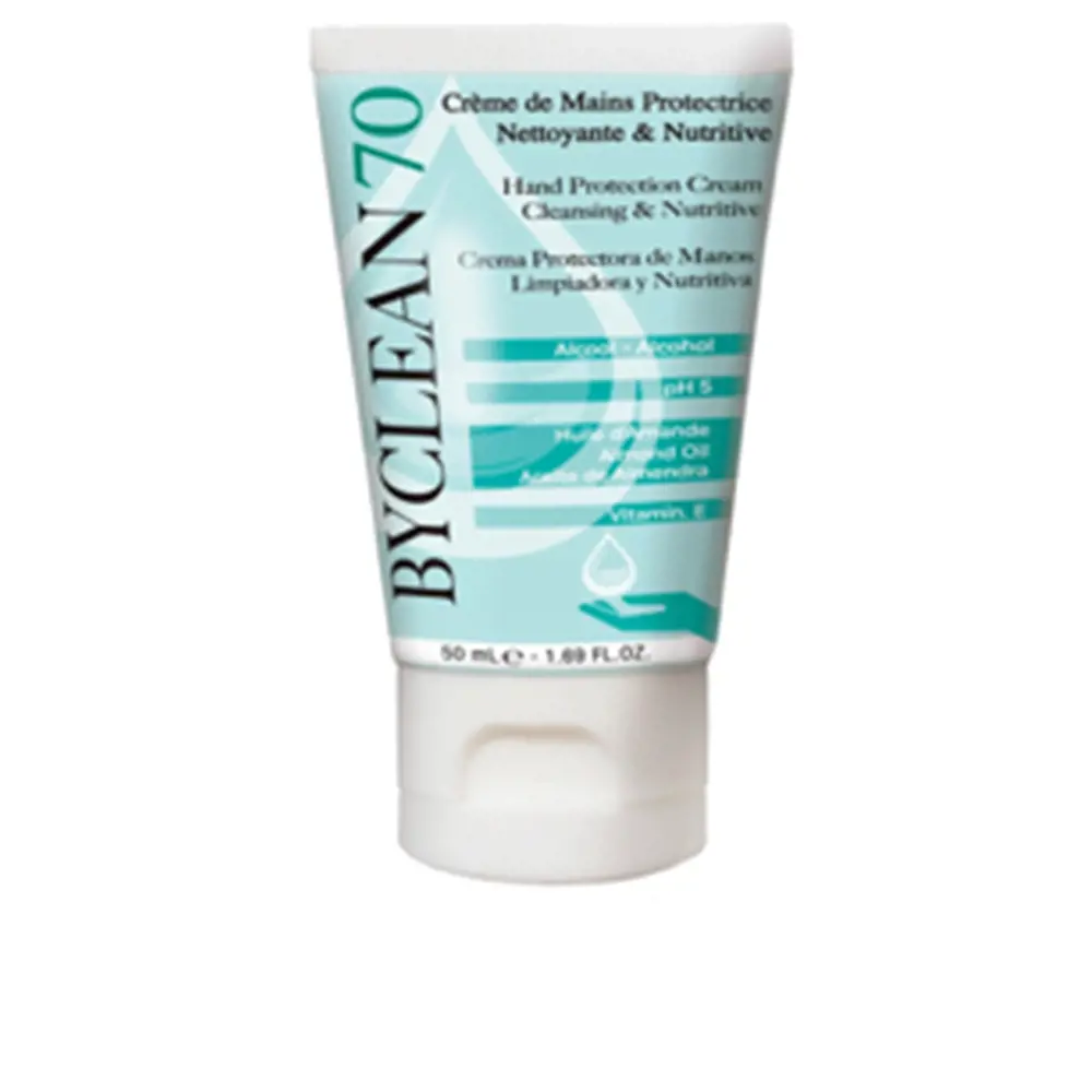 

Крем для рук Byclean70 crema protectora de manos limpiadora y nutritiva Byclean70, 50 мл.