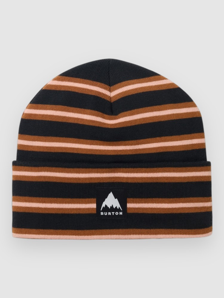 

Шапка Burton Recycled Kactusbunch Tall Beanie, true black stripes