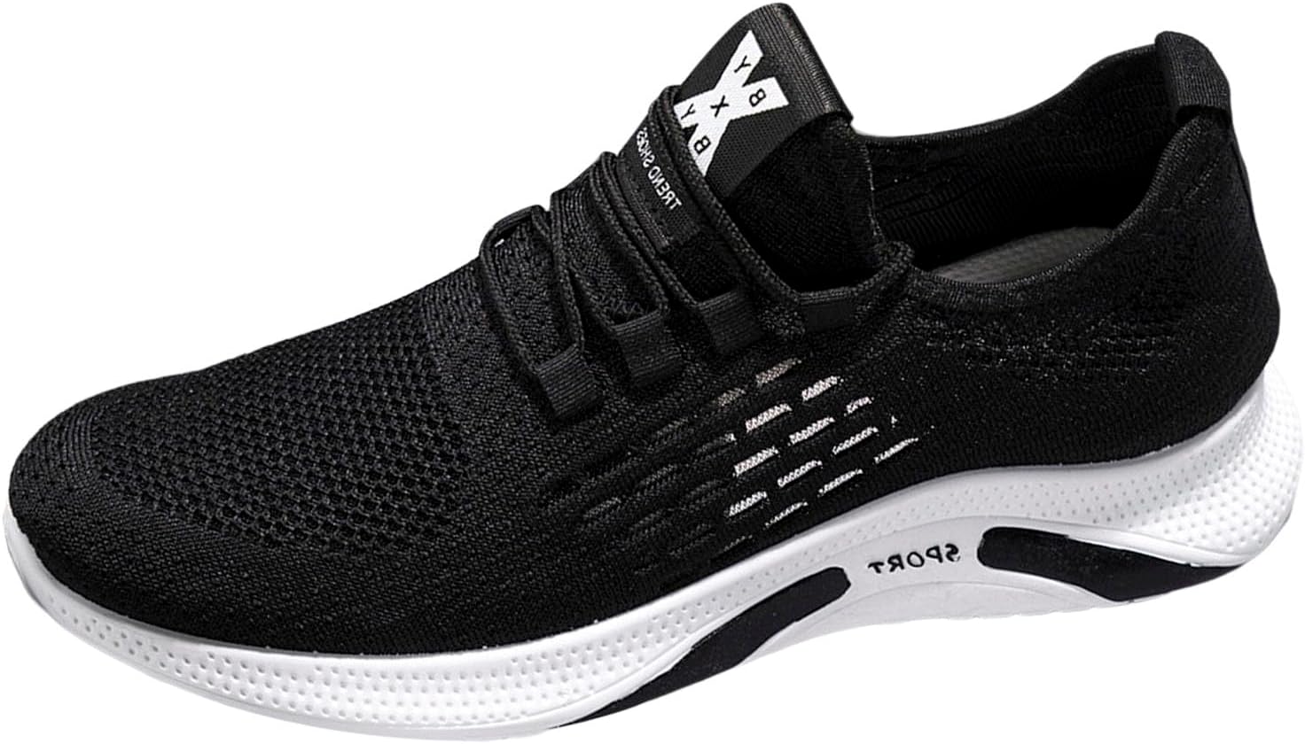 

Мужские новые легкие кроссовки для весны и лета, нескользящие, модные, размер 12 Generic, Bk1