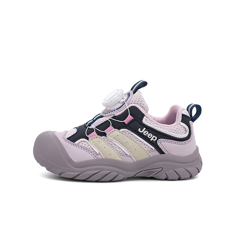 

Jeep Беговые кроссовки low top для детей, легкие, устойчивые к истиранию, с амортизацией, тихие, цвет Purple