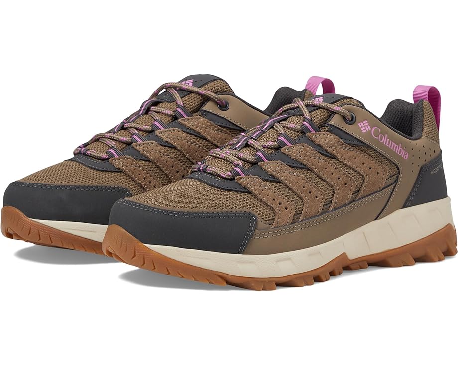 

Походная обувь Columbia Strata Trail Low Wp, цвет Wet Sand/Berry Patch