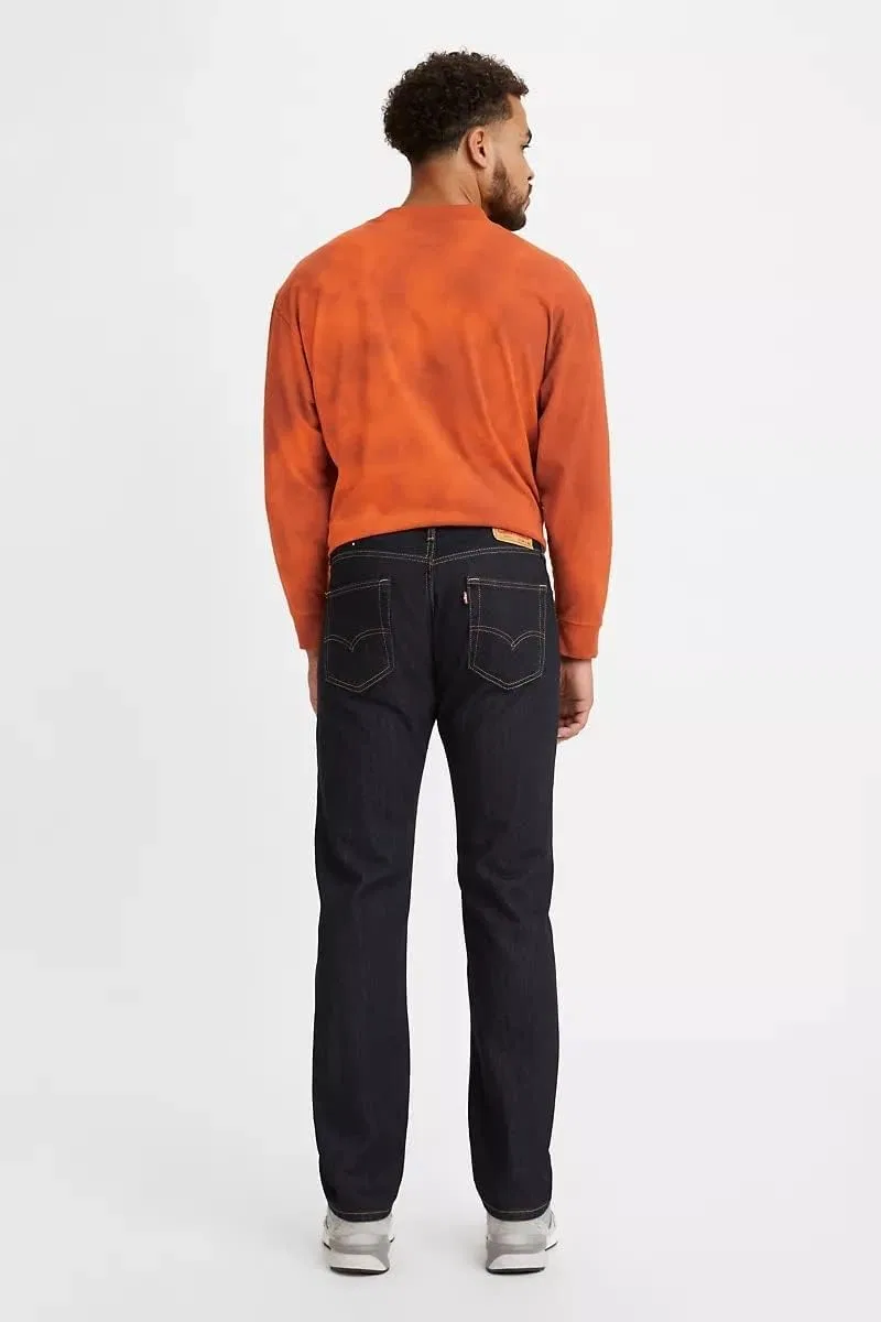 Джинсы Levi's 505 Regular Fit, Rinse - Dark Wash — фото 2