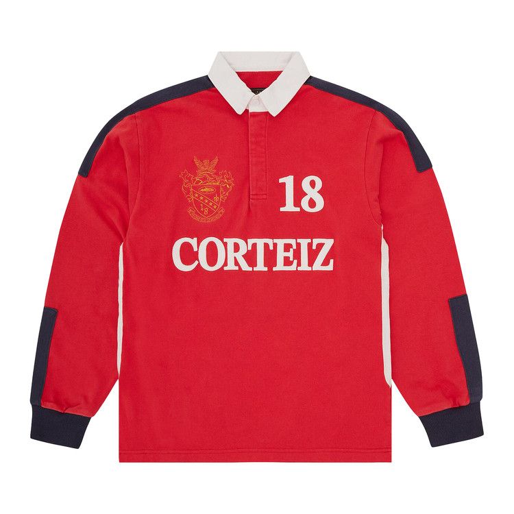 

Топ Corteiz Paneled Rugby, Red